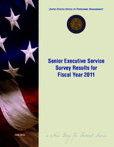 Senior Executive Service Survey Results for Fiscal Year 2011