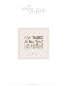 Memory Verse_Give Thanks_Printable