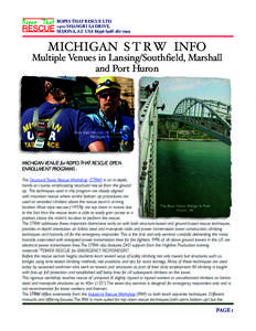 Tower / Port Huron /  Michigan / Search and rescue / Michigan / Firefighter / Rope rescue / Lansing /  Michigan / Mountain rescue / Rescue / Geography of Michigan / Structural engineering