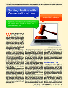 Serving Justice with Conversational Law