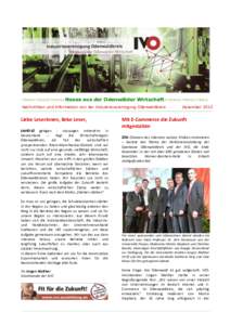 news+news+news+Neues aus der Odenwälder Wirtschaft+news+news+news Nachrichten und Information von der Industrievereinigung Odenwaldkreis Dezember___________________________________________________________________