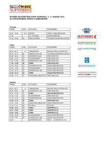 Microsoft Word - 09.WSBK Silverstone - Event Schedule