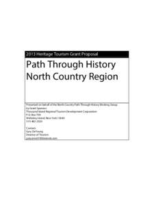 Path Through History North Country Region