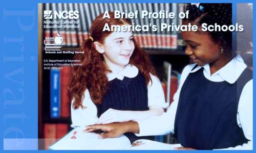 Education policy / Education economics / Charter school / National Center for Education Statistics / Private school / State school / Education / Education in the United States / Alternative education