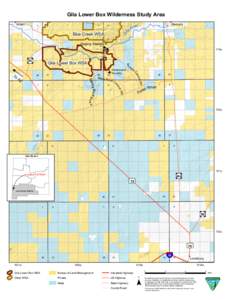 Gila Lower Box Wilderness Study Area ! Virden  1