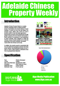 Adelaide Chinese Property Weekly Rate Card Measurement