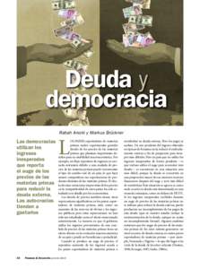 Deuda y   democracia Rabah Arezki y Markus Brückner Las democracias utilizan los