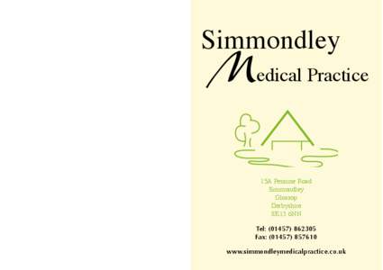 Simmondley  Medical Practice 15A Pennine Road Simmondley Glossop