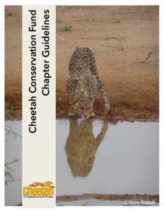 Cheetah Conservation Fund Chapter Guidelines 1|CCF Chapter Guidelines  Welcome to the Cheetah Conservation Fund!