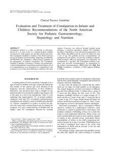 Journal of Pediatric Gastroenterology and Nutrition 43:e1Ye13 Ó September 2006 Lippincott Williams & Wilkins, Philadelphia