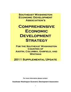 Southeast Washington Economic Development Association’s Comprehensive Economic