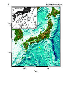 58  Leg 190 Preliminary Report Eurasian plate 36° N