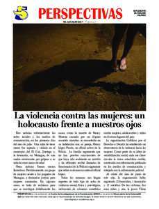 PERSPECTIVAS  FEBRERO 2016 • PERSPECTIVAS SUPLEMENTO DE ANÁLISIS POLÍTICO, NO. 102 NO. 115 JULIO 2017 -