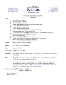 Medical guideline / Kansas State Cabinet / Kansas / Medicine / Sam Brownback