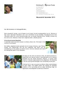 Stichting Dr.  Ramona Fonds p/a VogelwegHL Alkmaar
