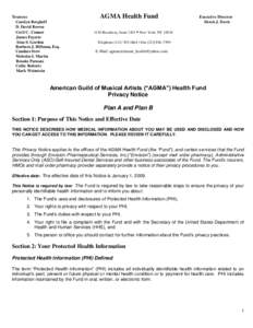 Trustees Carolyn Berghoff D. David Brown Cecil C. Conner James Fayette Alan S. Gordon