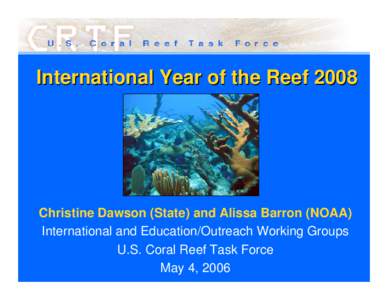 International Year of the Reef 2008