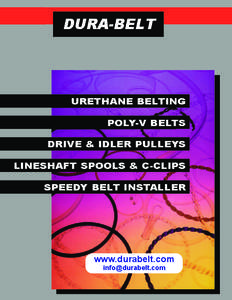 Materials handling / Belt / Conveyor belt / Timing belt / Conveyor system / Line shaft / Shore durometer / Mechanics / Mechanical engineering / Technology