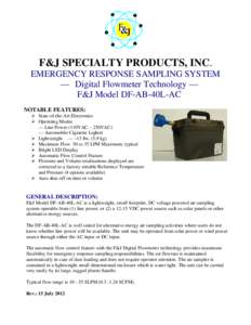 Flow measurement / Measurement / Medical ultrasound / Standard cubic feet per minute / Automated teller machine / Physics / Engineering / Fluid dynamics / Technology / Chemical engineering