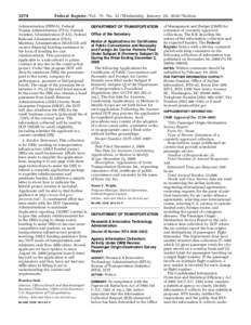 pwalker on DSK8KYBLC1PROD with NOTICES[removed]Federal Register / Vol. 75, No[removed]Wednesday, January 20, [removed]Notices