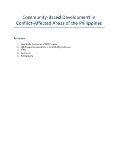 Social psychology / Autonomous Region in Muslim Mindanao / Basilan / Capacity building / Moro National Liberation Front / Asia / Politics / Peace journalism / Community driven development / Peace / Philippines / Peacebuilding