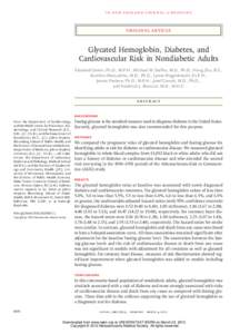 Medicine / Blood tests / Endocrinology / Nutrition / Diabetes management / Glycated hemoglobin / Anti-diabetic medication / Diabetes mellitus / A1C / Diabetes / Endocrine system / Hemoglobins