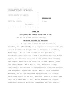 Generally Accepted Accounting Principles / Financial statements / Hinds County /  Mississippi / MCI Inc. / Scott D. Sullivan / Earnings before interest /  taxes /  depreciation and amortization / Income statement / Income / Net income / Finance / Business / Accountancy