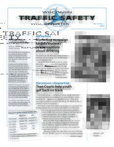 Wisconsin Traffic Safety Reporter, vol. 6, no. 1 (Spring[removed]Wisconsin Department of Transportation