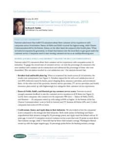 Figure 1. Forrester Looked At Four Key Touchpoints Along The Customer Lifecycle