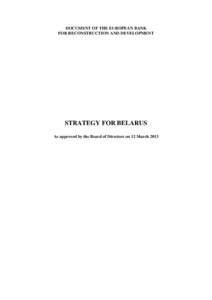 Banks / Economy of Asia / Banking in Belarus / Economy of Europe / Eurasian Development Bank / Economy of Belarus / Central Bank of the Republic of Turkey / Multilateral development banks