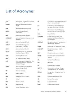 List of Acronyms AAE Absorption Angstrom Exponent  C1