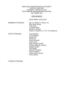 Electronic toll collection / Interstate 95 / E-ZPass / Transportation in the United States / Thomas J. Hatem Memorial Bridge / Audit committee / Maryland Transportation Authority / Interstate 95 in Maryland / Delaware Turnpike / Maryland / Transport / Road transport