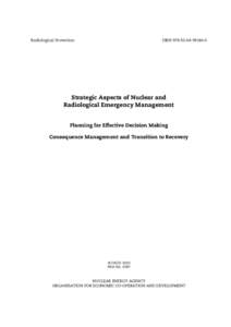 Disaster preparedness / Emergency management / Humanitarian aid / Occupational safety and health / Safety / Economy / Nuclear law / Organisation for Economic Co-operation and Development / Nuclear Energy Agency