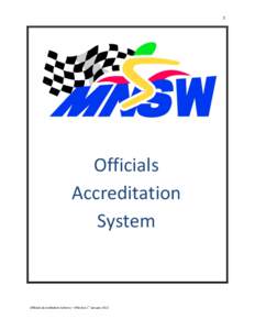 1  Officials Accreditation System