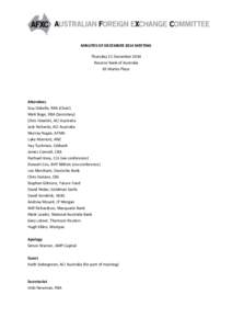 FX Canada / Reserve Bank of Australia / Economy of New York City / Financial economics / ACI the Financial Markets Association / Investment / Foreign exchange market / Goldman Sachs