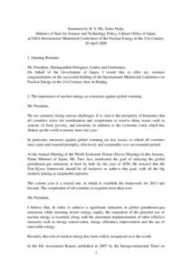 Nuclear technology / Nuclear proliferation / Arms control / Nuclear power / International Atomic Energy Agency / International Framework for Nuclear Energy Cooperation / Energy development / Nuclear energy policy by country / Nuclear program of Iran / Energy / Technology / Energy policy