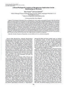 Systematic Botany (2012), 37(3): pp. 758–783 © Copyright 2012 by the American Society of Plant Taxonomists DOI[removed]036364412X648715