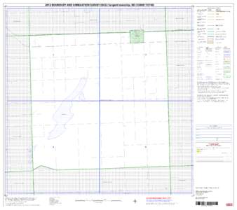 2012 BOUNDARY AND ANNEXATION SURVEY (BAS): Sargent township, ND[removed]46.128747N