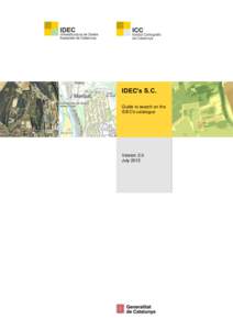 IDEC’s S.C. Guide to search on the IDEC‟s catalogue Version 2.0 July 2012