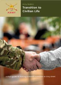 Army Bulletin  Transition to Civilian Life  a short guide to making a smooth transition to civvy street