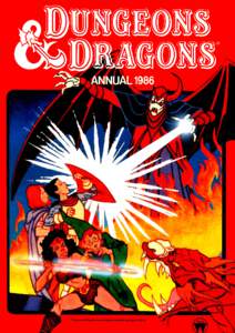 Dungeons &慭瀻 Dragons Annual 1986