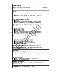 chlorpheniramine maleate drug facts label_3arrows.pub