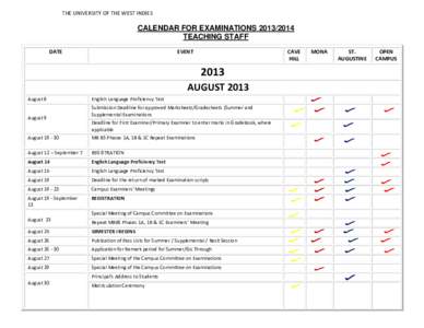 Microsoft Word - FINALTEACHING CALENDAR[removed]TO BE PUBLISHED.docx