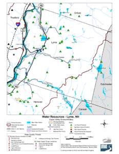Lake Sunapee / Aquifer / Water resources / Water / Hydrology / Lyme /  New Hampshire