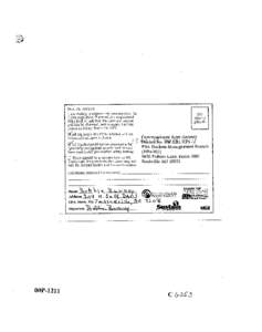 Dear Dr. Henney, I am writing to express my concern over the FDA’s regulation of genetically engineered (GE) food, to ask that the agency’s current policies be changed, and to support all the points in docket #OOP-lZ