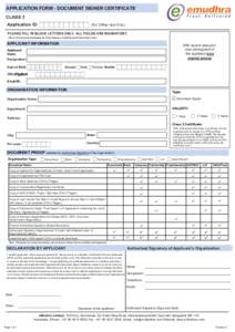 DSC- IND - Application Form 2.8