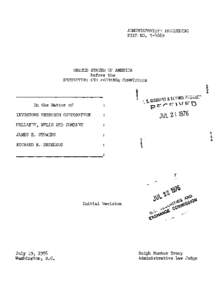 DePaul University alumni / Richard Driehaus / Stowers / United States securities law / Mullaney / Mutual fund / U.S. Securities and Exchange Commission / A. G. Becker & Co. / Wells / Investment / Financial economics / Finance