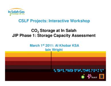 Microsoft PowerPoint - ISG CO2 JIP CSLF Capacity March 1st.ppt [Compatibility Mode]