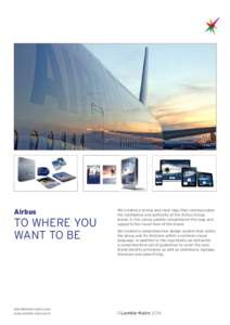 Airbus  TO WHERE YOU WANT TO BE  
