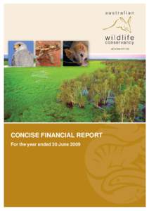 Microsoft Word - AWC Annual Report 2009 _Concise_ Final.docx